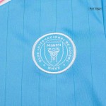 迈阿密国际足球第三客场球衣套装（球衣+短裤）2025蓝色