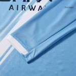 曼彻斯特城长袖主场足球泽西2025_26