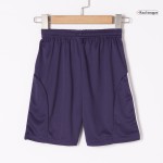 曼彻斯特联队客场足球球衣套装 2025_26 儿童款（球衣+短裤）