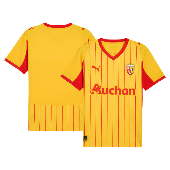 RC Lens Home Soccer Jersey 2025_26