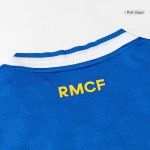 图查梅尼 #14 皇家马德里第三客场足球球衣 2025_26 蓝色