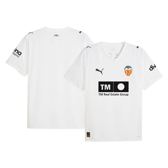 Valencia Home Soccer Jersey 2025_26