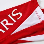 儿童巴黎圣日耳曼拉链卫衣套装（上衣+裤子）25_26号 红色