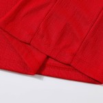 儿童巴黎圣日耳曼拉链卫衣套装（上衣+裤子）25_26号 红色