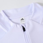 儿童皇家马德里拉链卫衣套装（上衣+裤子）25_26 白色