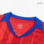 奥·登贝莱 #10 巴黎圣日耳曼 第三客场足球球衣 25_26 红色