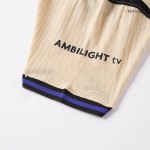 罗尼 #19 巴塞罗那客场足球球衣 2025_26 黄色 - 欧洲冠军联赛