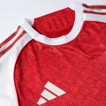 萨利巴 #2 阿森纳主场足球球衣 2025_26 红