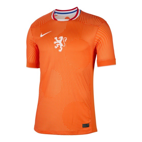 Dutch Women's National Football Team 2025 European Championship Men's Fan Edition Home Jersey