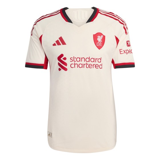 Liverpool Player Edition Away Jersey for the 2025-26 Season