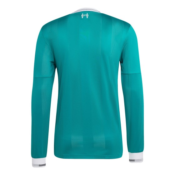 Liverpool Player Edition Long-Sleeve Second Away Jersey for the 2025-26 Season