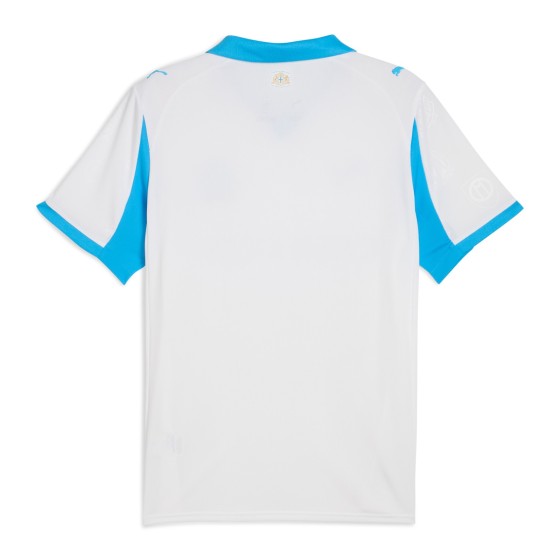 马赛2025-26赛季球迷版主场球衣