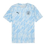 Manchester City pre-season jersey for the 2025-26 season