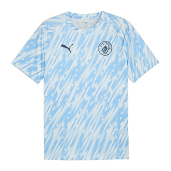 Manchester City pre-season jersey for the 2025-26 season