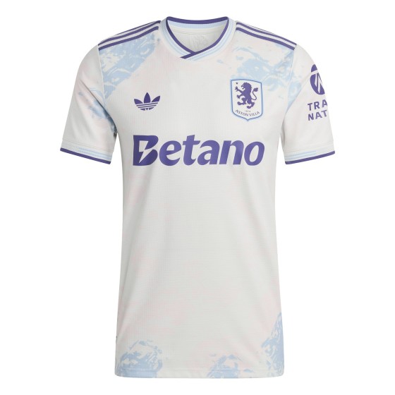 阿斯顿维拉2025-26赛季球员版第二客场球衣