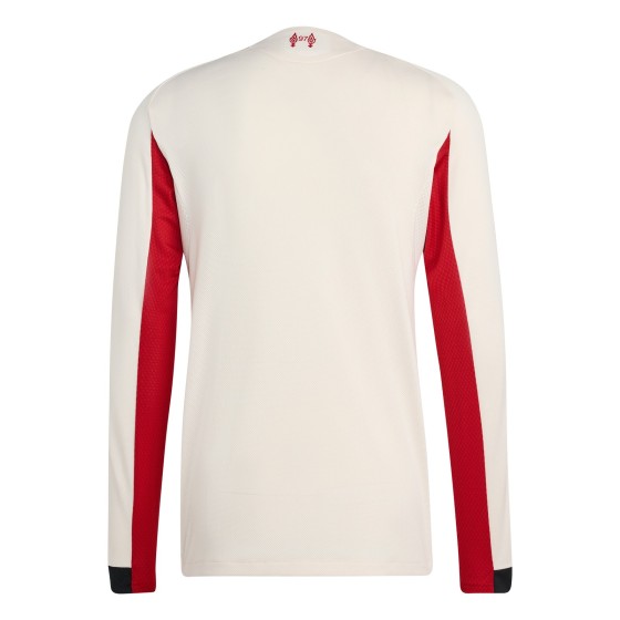 Liverpool Player Edition Long-Sleeve Away Jersey for the 2025-26 Season
