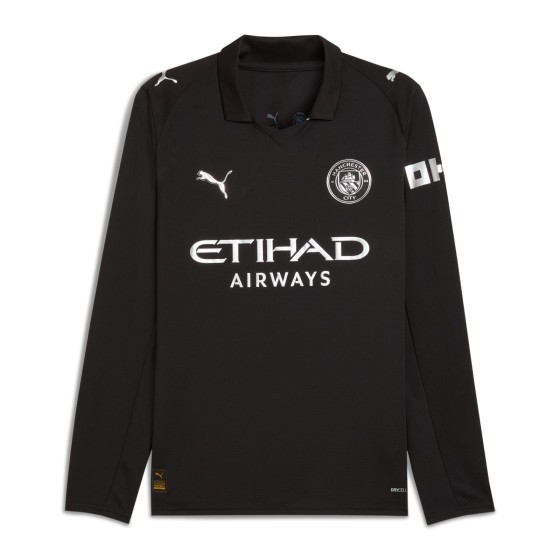 Manchester City Long-Sleeve Away Shirt for Fans, Season 2025-26