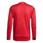 Manchester United 2025-26 Season Player Edition Long-Sleeve Home Jersey